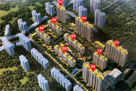 好楼层！较实惠！东升龙华园C区3室2厅1卫带大车库